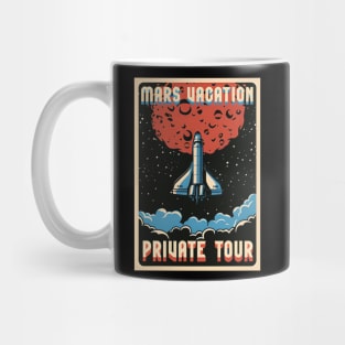 Mars vacation private tour t-shirts, bags, hats, sticker, mugs, hoodies Mug